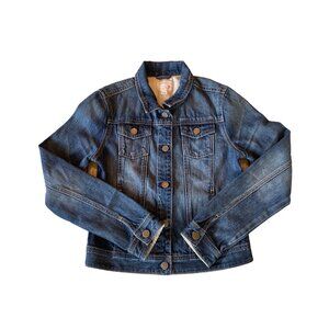 Girls' 14 Crewcuts Demin Trucker Jean Jacket
